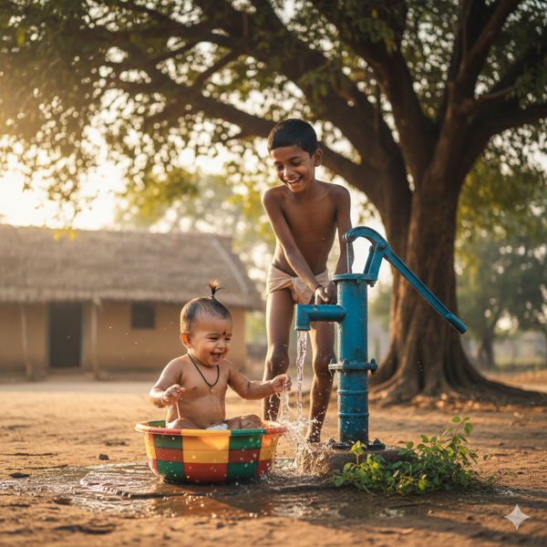 Sacred bathing ritual